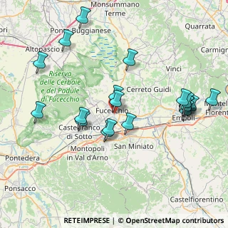 Mappa Piazza Aldo Moro, 50054 Fucecchio FI, Italia (8.7765)