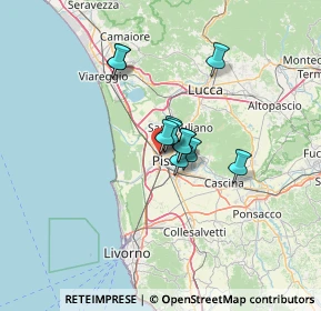 Mappa Via Vecchia di Barbaricina, 56122 Pisa PI, Italia (8.19818)