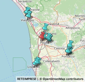 Mappa Via Giovanni Battista Niccolini, 56122 Pisa PI, Italia (15.09833)