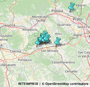 Mappa Via della Concia, 50054 Fucecchio FI, Italia (5.73727)