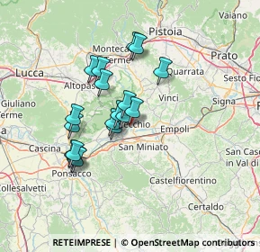 Mappa Via della Concia, 50054 Fucecchio FI, Italia (11.455)