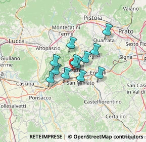 Mappa Via della Concia, 50054 Fucecchio FI, Italia (8.34833)