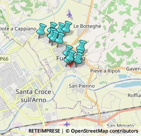 Mappa Via della Concia, 50054 Fucecchio FI, Italia (1.23929)