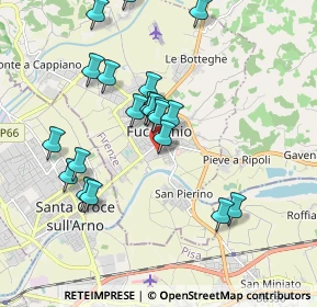 Mappa Via della Concia, 50054 Fucecchio FI, Italia (1.886)