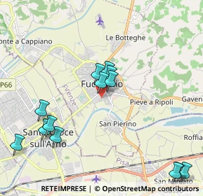 Mappa Via della Concia, 50054 Fucecchio FI, Italia (2.36154)