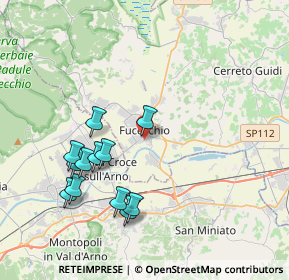 Mappa Via della Concia, 50054 Fucecchio FI, Italia (4.0475)