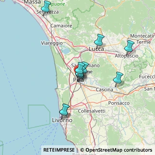 Mappa Via Contessa Matilde, 56123 Pisa PI, Italia (12.58364)