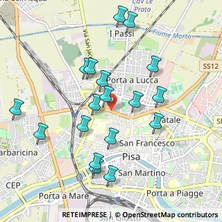 Mappa Piazza del Duomo, 56123 Pisa PI, Italia (1.03222)