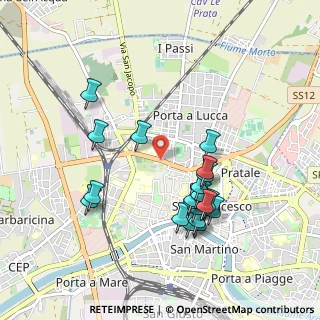 Mappa Via Contessa Matilde, 56123 Pisa PI, Italia (0.9565)