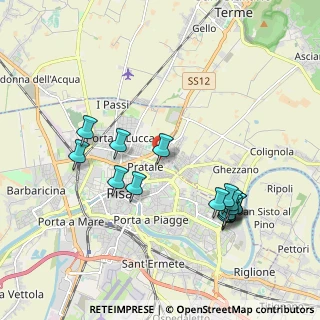 Mappa Via Ippolito Pindemonte, 56127 Pisa PI, Italia (2.11)