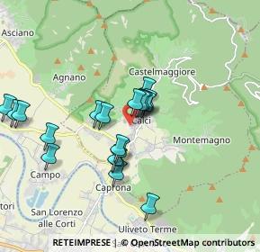 Mappa Via della Salita, 56011 Calci PI, Italia (1.6125)