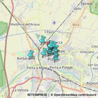 Mappa Via Antonio Rosmini, 56123 Pisa PI, Italia (0.76417)