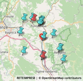 Mappa Via Enrico Berlinguer, 50067 Rignano sull'Arno FI, Italia (6.68368)