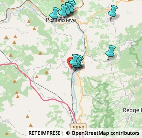 Mappa Via Enrico Berlinguer, 50067 Rignano sull'Arno FI, Italia (3.93667)