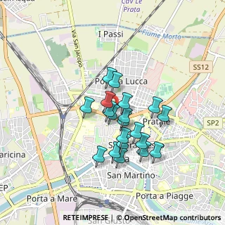 Mappa Via Santo Stefano, 56123 Pisa PI, Italia (0.6905)