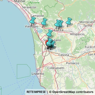 Mappa Via Santo Stefano, 56123 Pisa PI, Italia (8.03308)