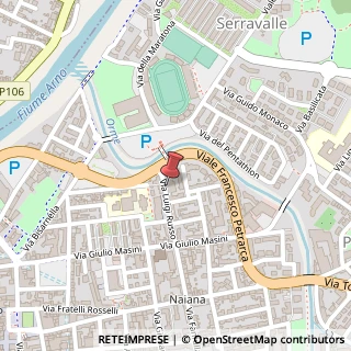 Mappa Via Luigi Russo, 50, 50053 Empoli, Firenze (Toscana)
