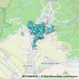Mappa Via Vincente della Chiostra, 56011 Calci PI, Italia (0.228)