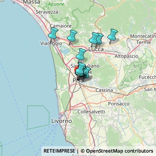 Mappa Via Luigi Bianchi, 56123 Pisa PI, Italia (7.99538)