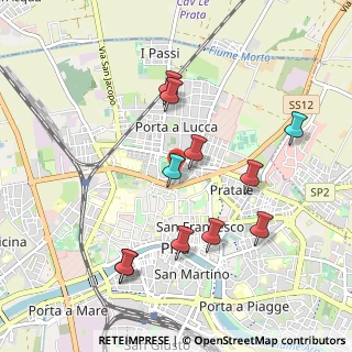 Mappa Via Luigi Bianchi, 56123 Pisa PI, Italia (0.99545)