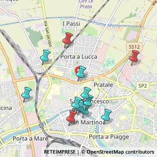 Mappa Via Luigi Bianchi, 56123 Pisa PI, Italia (1.07917)