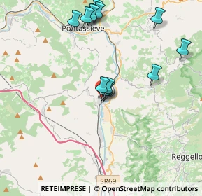 Mappa Via Palmiro Togliatti, 50067 Rignano sull'Arno FI, Italia (4.12231)