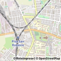 Mapa Pisa