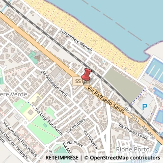 Mappa Strada Statale 16 Adriatica, 135, 60019 Senigallia, Ancona (Marche)