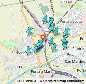 Mappa Via Ranuccio Bianchi Bandinelli, 56122 Pisa PI, Italia (0.682)