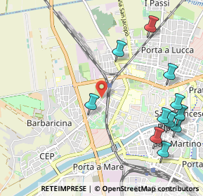 Mappa Via Ranuccio Bianchi Bandinelli, 56122 Pisa PI, Italia (1.32455)