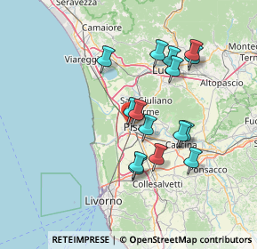 Mappa Via Ranuccio Bianchi Bandinelli, 56122 Pisa PI, Italia (13.08)