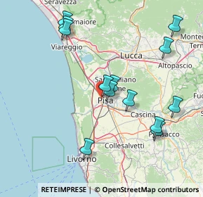 Mappa Via Ranuccio Bianchi Bandinelli, 56122 Pisa PI, Italia (16.87538)