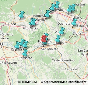 Mappa Via Prov. Fiorentina, 50054 Fucecchio FI, Italia (16.39526)