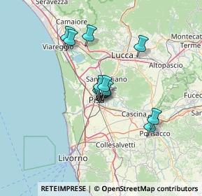 Mappa Via Carlo Goldoni, 56127 Pisa PI, Italia (9.10615)