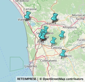 Mappa Via Giuseppe Baretti, 56127 Pisa PI, Italia (9.95857)