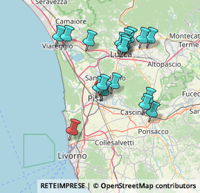 Mappa Via Carlo Goldoni, 56127 Pisa PI, Italia (13.66842)