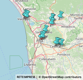 Mappa Via Carlo Goldoni, 56127 Pisa PI, Italia (13.16615)