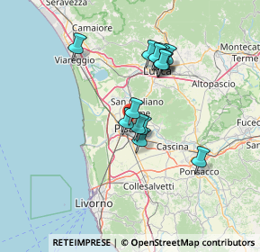 Mappa Via Carlo Goldoni, 56127 Pisa PI, Italia (11.43786)