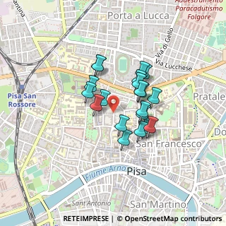 Mappa Via della Faggiola, 56126 Pisa PI, Italia (0.3145)