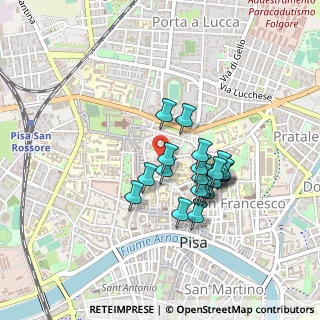 Mappa Via della Faggiola, 56126 Pisa PI, Italia (0.358)