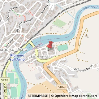 Mappa Via Granduca Pietro Leopoldo, 33, 50066 Reggello, Firenze (Toscana)