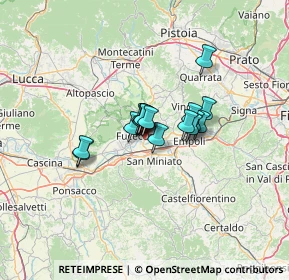 Mappa Aquila Fucecchio, 50054 Fucecchio FI, Italia (7.52235)