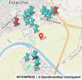 Mappa Via di Ponzano, 50054 Fucecchio FI, Italia (0.5845)