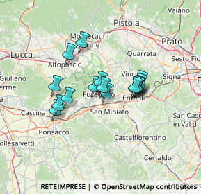 Mappa Via di Ponzano, 50054 Fucecchio FI, Italia (10.19294)