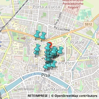 Mappa Via Santa Caterina, 56127 Pisa PI, Italia (0.289)