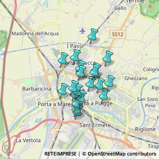 Mappa Via Santa Caterina, 56127 Pisa PI, Italia (1.292)