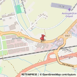 Mappa Via Tosco Romagnola Sud, 120, 50053 Empoli, Firenze (Toscana)