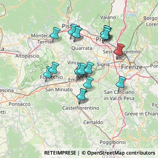 Mappa Via Tosco Romagnola 6 Pontorme, 50053 Empoli FI, Italia (13.4245)