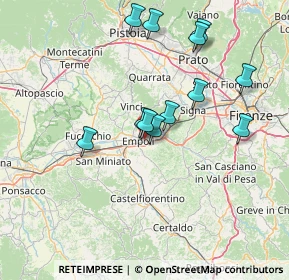 Mappa Via Tosco Romagnola 6 Pontorme, 50053 Empoli FI, Italia (14.03667)