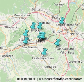 Mappa Via Tosco Romagnola 6 Pontorme, 50053 Empoli FI, Italia (7.97417)